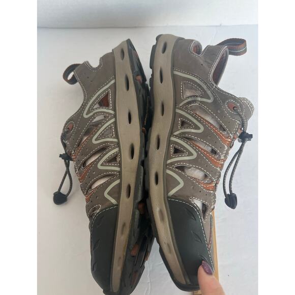 Eddie Bauer Mens Amphib Flat Water Brown Sport Outdoor‎ Hiking Sandals Sz 9.5 main image 7